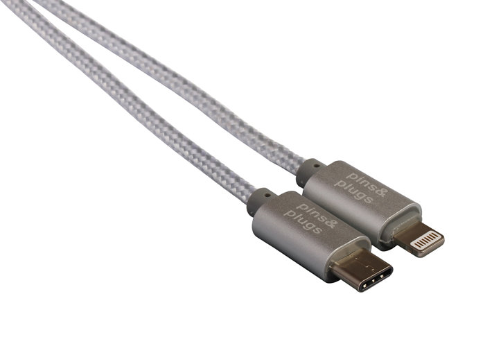 USB-C til lightning kabel 1 meter